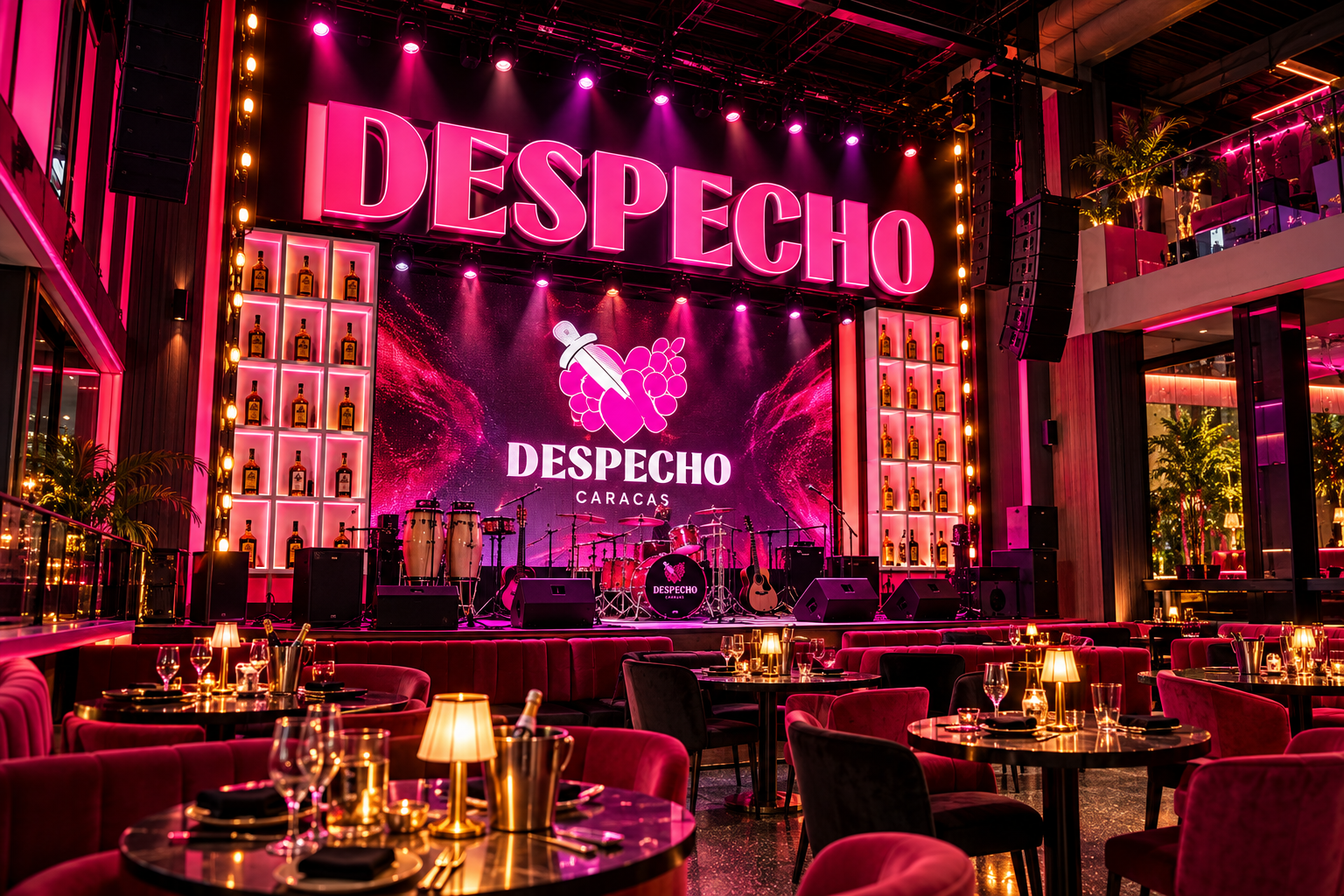 Escenario Principal y Bar Despecho